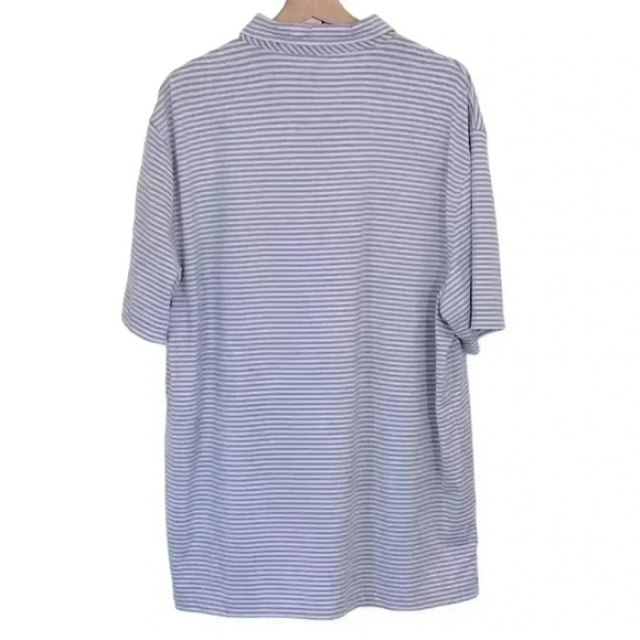 Vineyard Vines Performance Polo Striped | Blue Pink | SZ XL - Picture 2 of 7